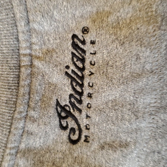 Mens Size Large Indian Motorcycle Sweatsshirt - Picture 5 of 5